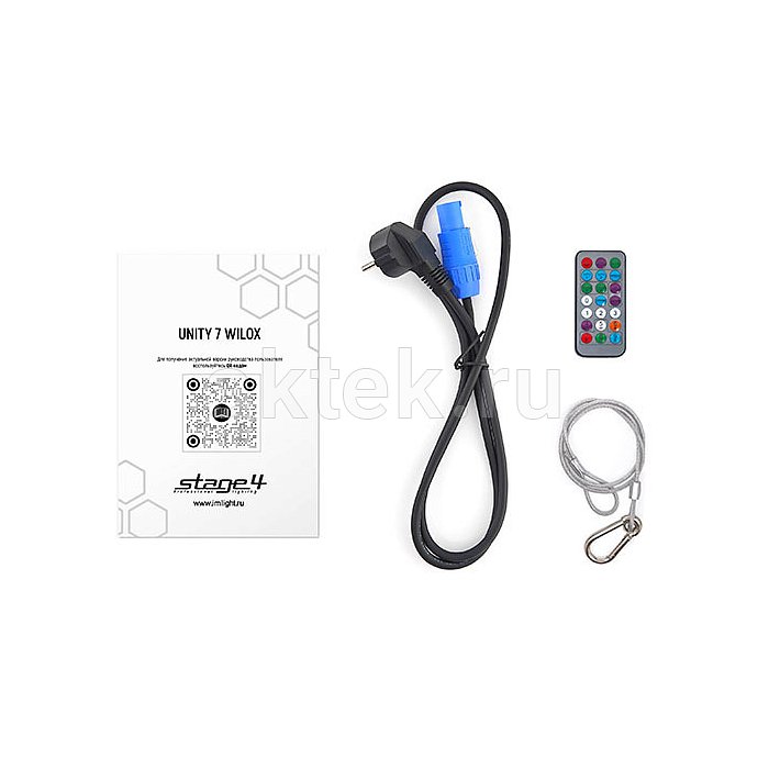STAGE4 UNITY 7 WILOX PAR-прожектор RGBL+CW+WW, CRI 95 7