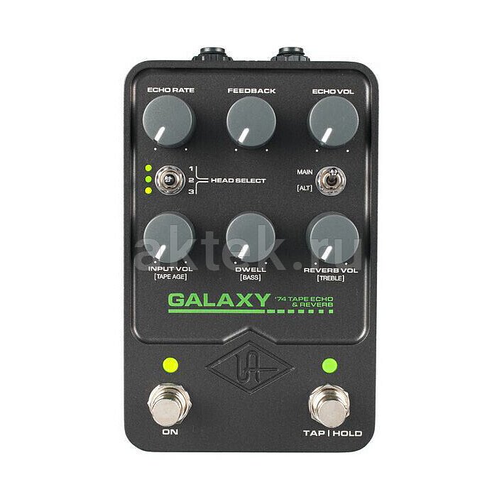 Педаль эффектов эхо и реверберации Universal Audio UAFX Galaxy '74 Tape Echo & Reverb 8