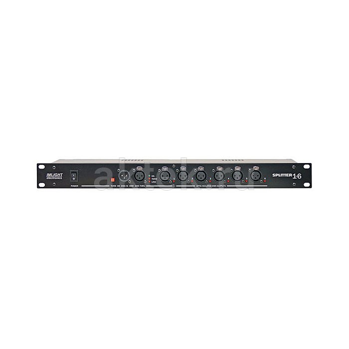 ИМЛАЙТ SPLITTER 1-6 DMX-сплиттер, 6 выходов, 1U 2
