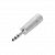 Adam Hall K4AJM3XM3 Silver адаптер TRS6.3-M-stereo–XLR-M