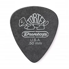 Dunlop 488P050 Tortex Pitch Black Standard медиаторы, 0,5 мм