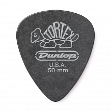 Dunlop 488P050 Tortex Pitch Black Standard медиаторы, 0,5 мм