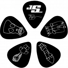 D’Addario 1CBK4-10JS медиаторы, целлулоид, 0,70 мм, 10 шт