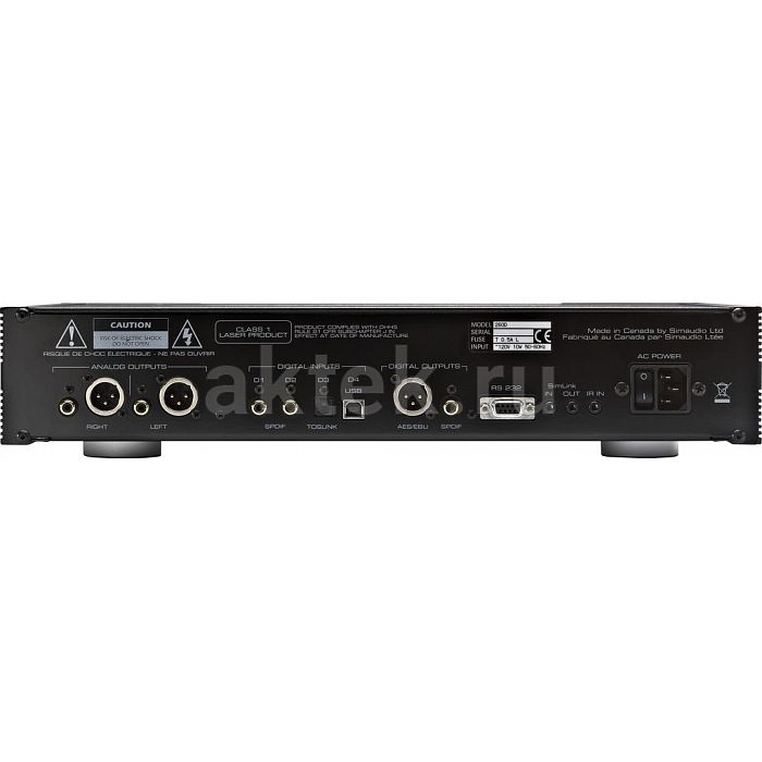 Moon by Simaudio 260D Black CD-проигрыватель, для домашней Hi-Fi-аудиосистемы 2