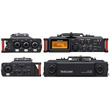Tascam DR-70D 4 канальный портативный аудиорекордер для DSLR камер 2
