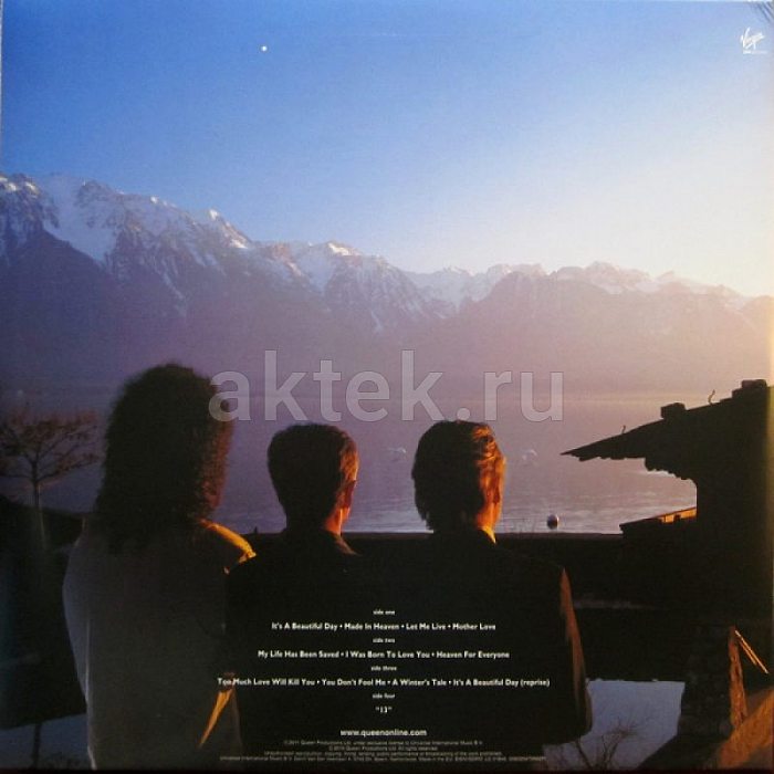 Виниловая пластинка QUEEN - MADE IN HEAVEN BLACK VINYL 12" 3