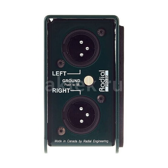 Директ-бокс Radial ProD2 2-channel Passive Instrument Direct Box 6