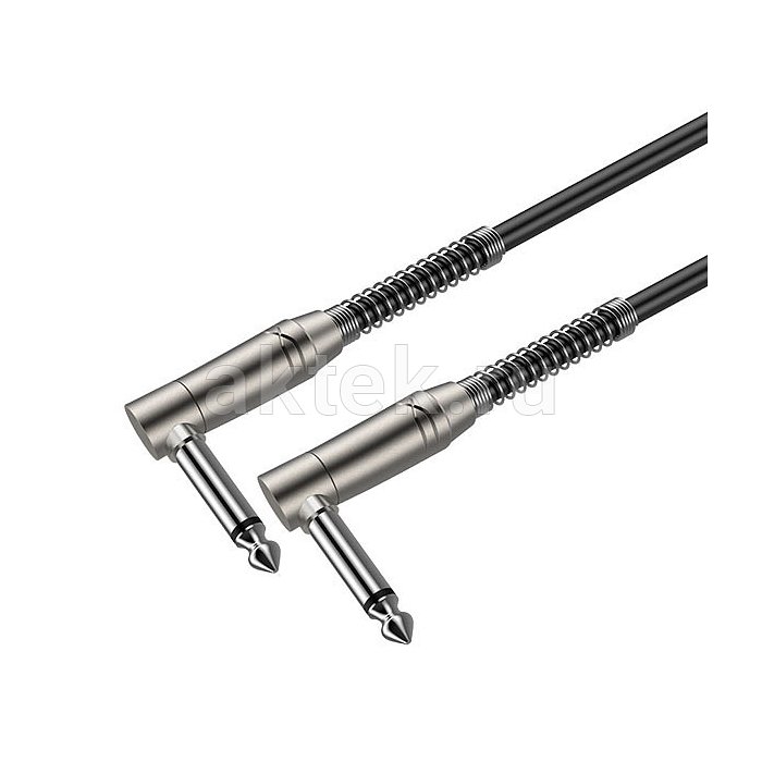 ROXTONE SGJJ130/0,6 инструментальный патч-кабель, два угловых Jack, 0,6 м 2