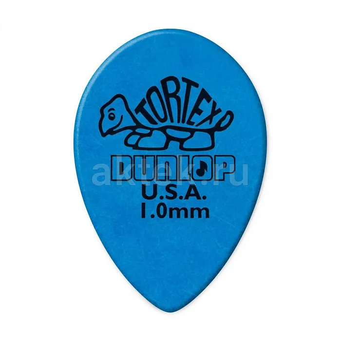 Dunlop 423R100 Tortex Small Teardrop 36Pack медиаторы, 1 мм