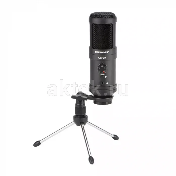 FREEBOSS CM20 студийный USB-микрофон, 48 кГц/16 бит 2