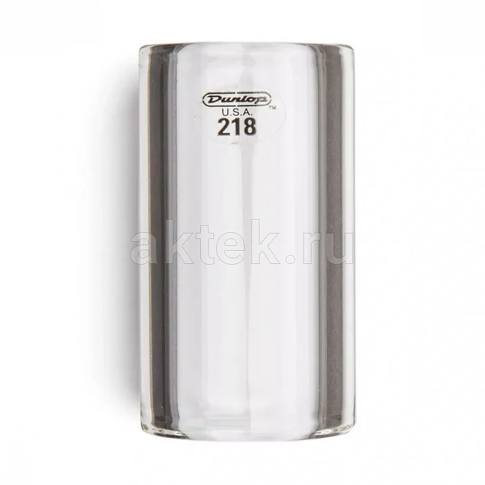 Dunlop 218 Glass Slide Heavy Medium стеклянный слайд для гитары