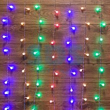 Гирлянда "Светодиодный Дождь" NEON-NIGHT 240x12 Вт LED 2х3м мультиколор