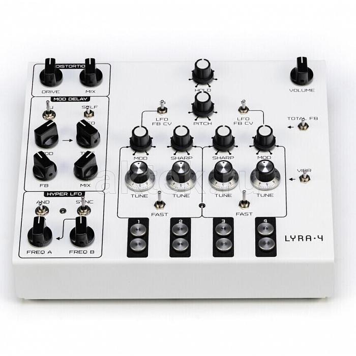 Аналоговый синтезатор SOMA Lyra-4 White 3
