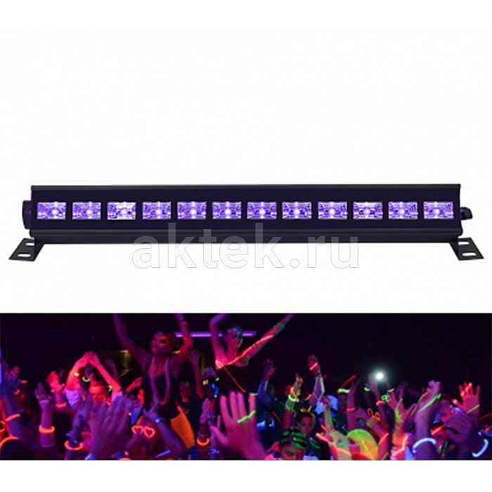 Ультрафиолетовый светодиодный прожектор SkyDisco LED BAR 36 UV 2