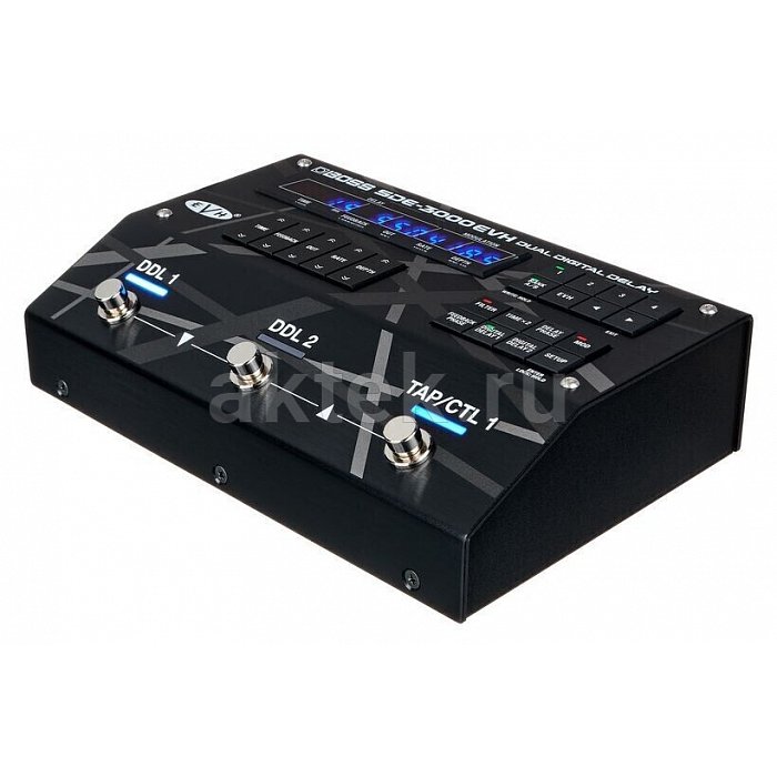 Гитарная педаль дилея Boss SDE-3000 EVH Dual Delay 8