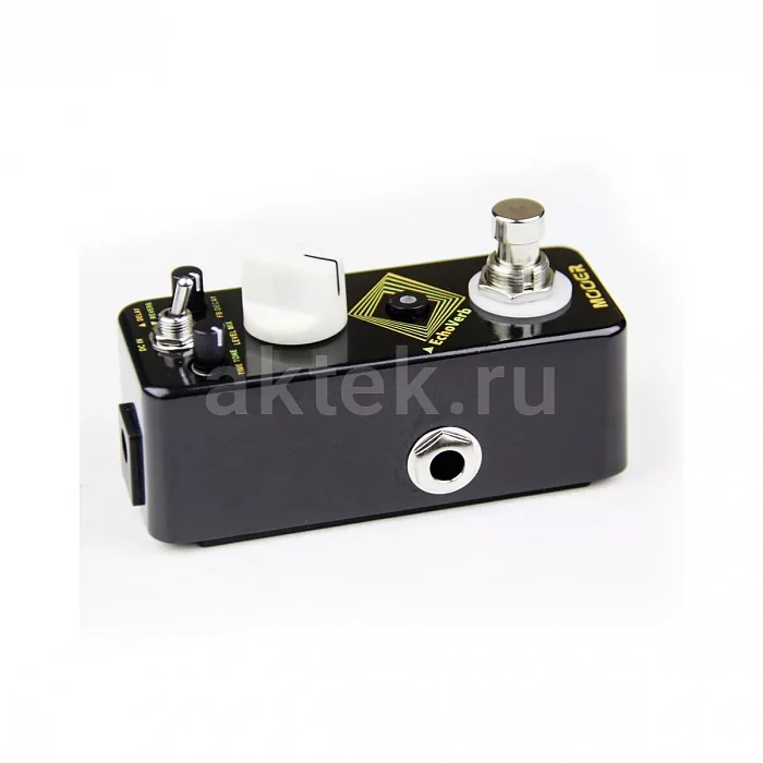 Mooer EchoVerb мини-педаль цифрового дилея и реверберации, Tap Tempo 3