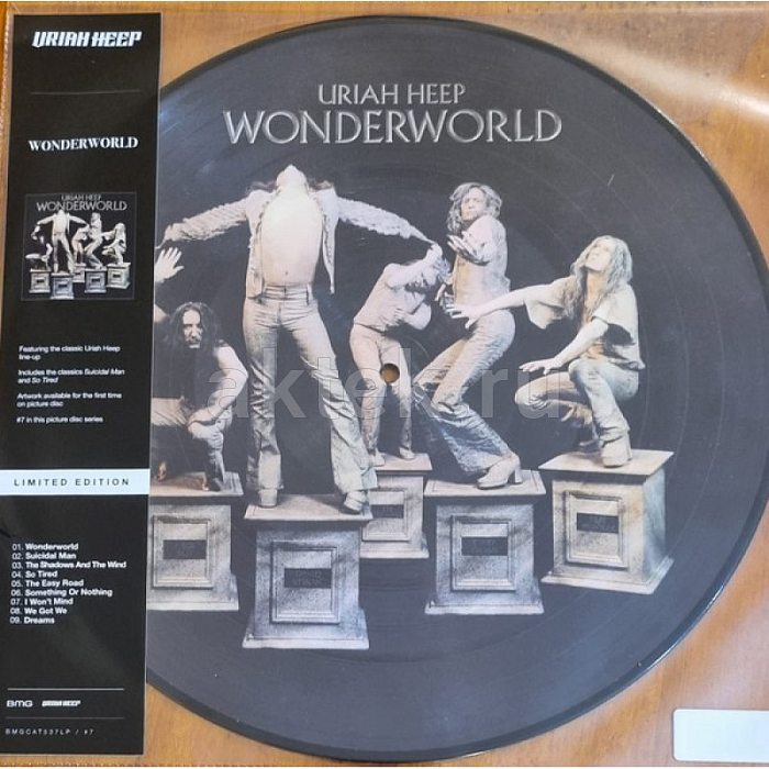 Виниловая пластинка URIAH HEEP - WONDERWORLD PICTURE VINYL 12"