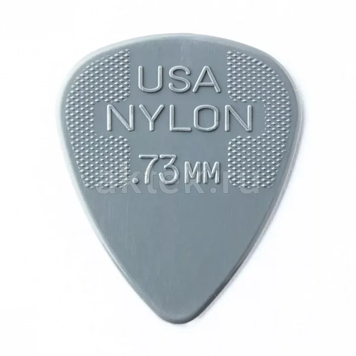 Dunlop 44P073 Nylon Standard 12Pack медиаторы, нейлон, 0,73 мм
