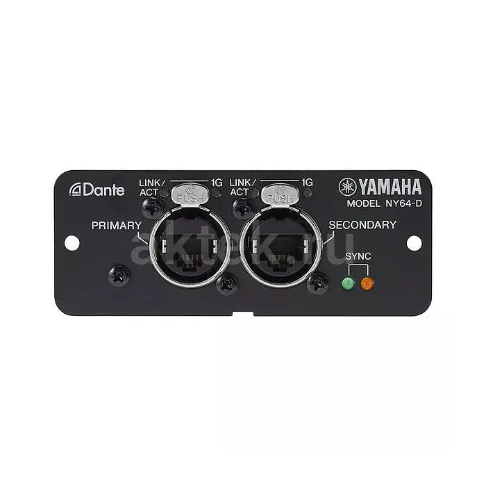 Yamaha NY64D карта Dante 64×64 для TF и Tio1608-D 3