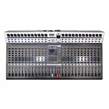 Nordfolk PRO-24MAX аналоговый микшер, 24 канала, 256 FX, MP3/USB