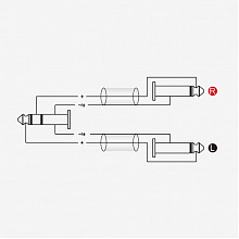ROXTONE GPTC130/3 аудиокабель Jack 6,3–Jack 6,3, 3 м 3 ROXTONE GPTC130/3 аудиокабель Jack 6,3–Jack 6,3, 3 м 3