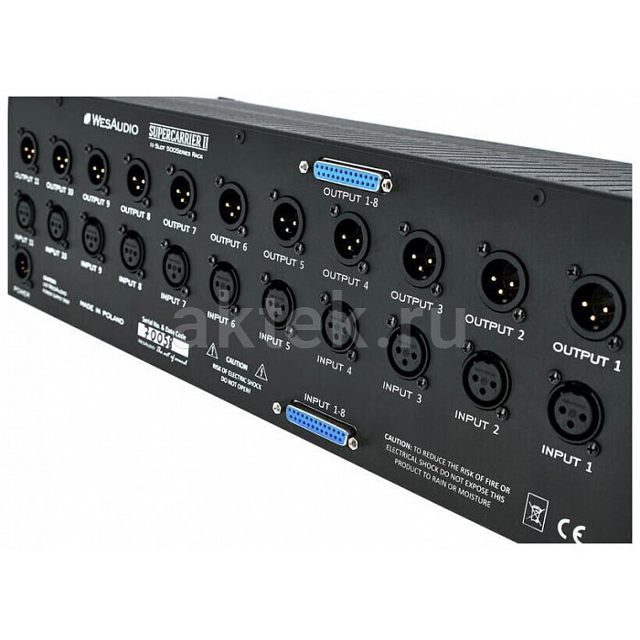 Корпус для модулей 500 Wes Audio SupercarrierII 4
