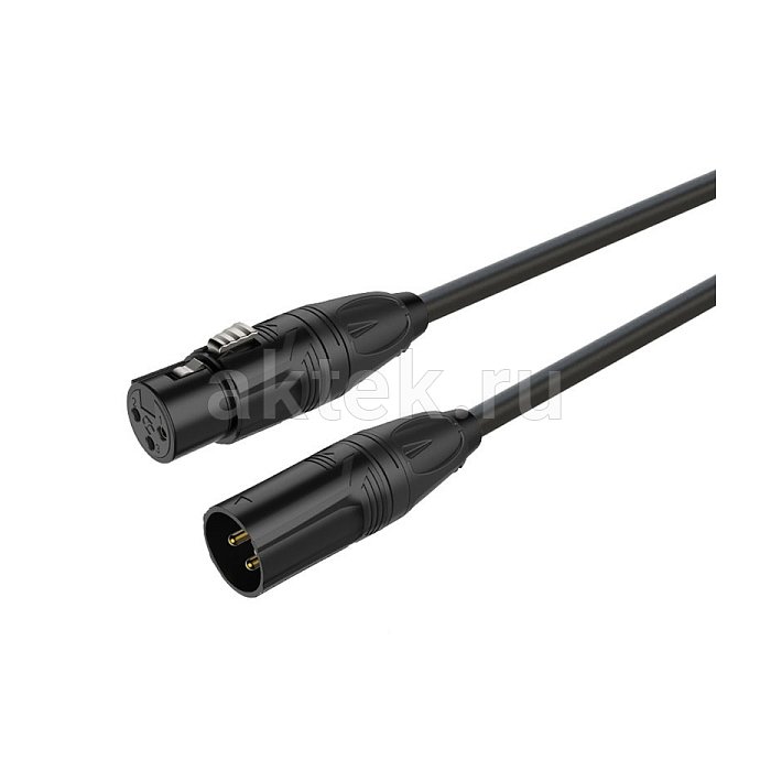 ROXTONE MDXX200/3 микрофонный кабель XLR–XLR, 3 м, 2×0,34 мм² 2