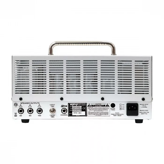 Orange DT30H Dual Terror гитарный усилитель, 2 канала 7
