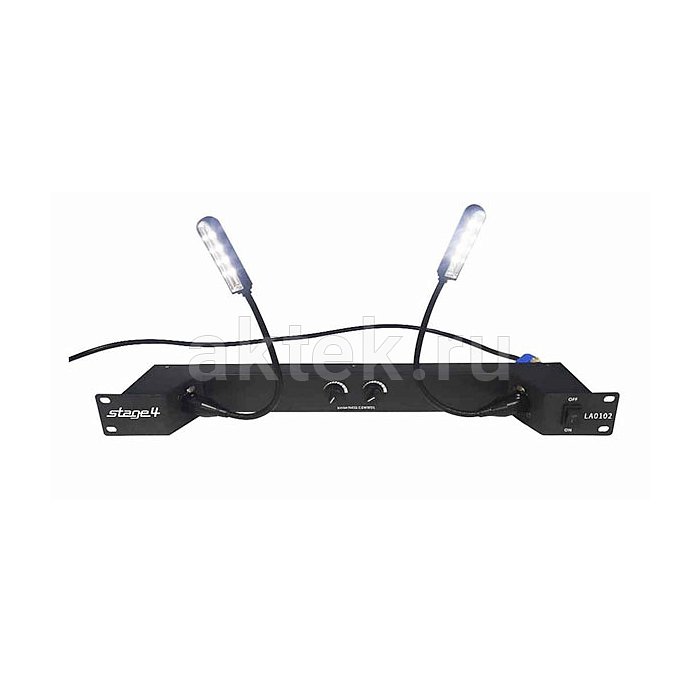 STAGE4 LA0102 рэковый светильник 1U с двумя LED-лампами 2