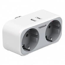 Сетевой фильтр Tessan TS-WS02DE00 Grey