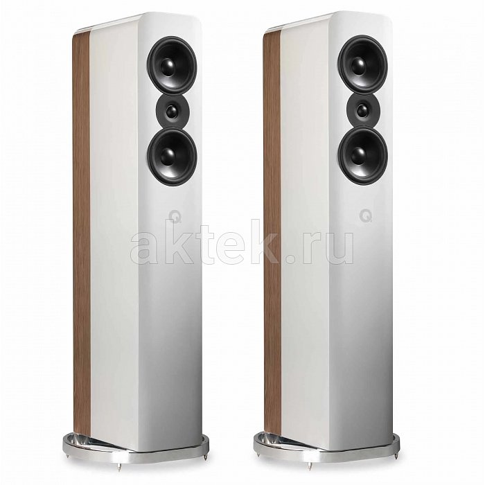 Напольная акустическая система Q Acoustics Concept 500 Gloss White & Oak