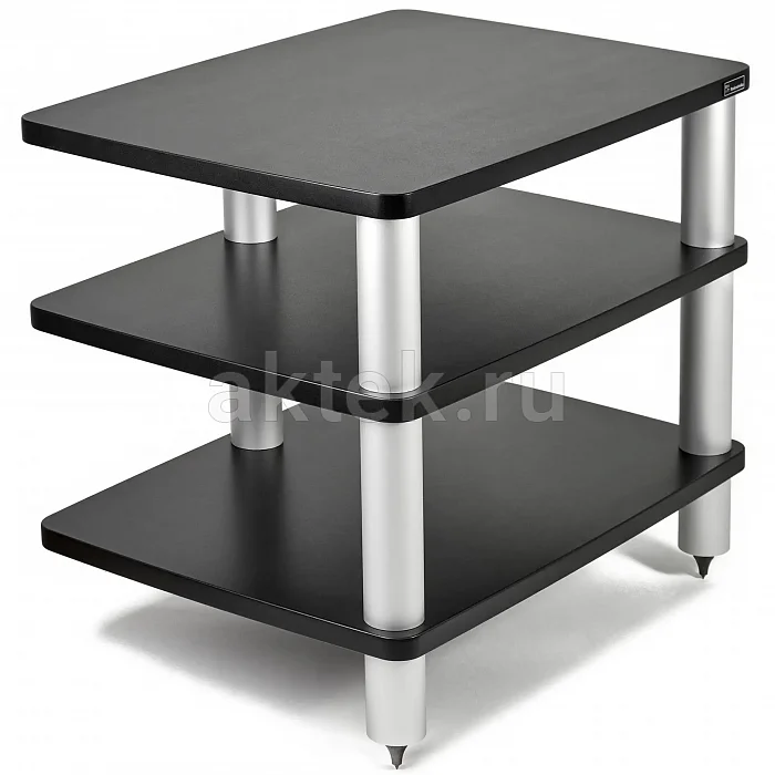 Hi-Fi-стойка Radiotehnika Gorizont Three (180) Black/Silver Tube 3