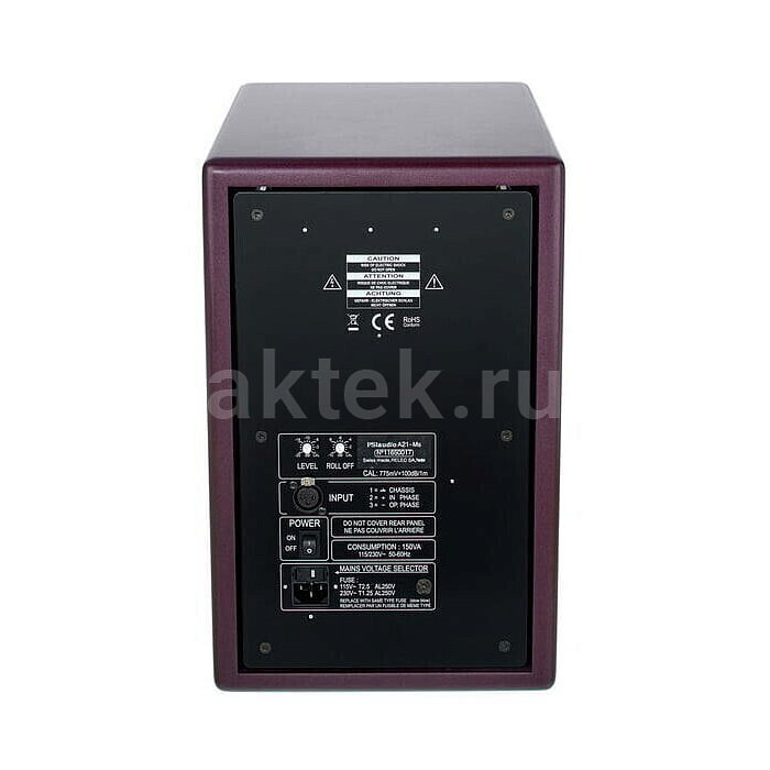 Студийный монитор PSI AUDIO A21-M Studio Red 7