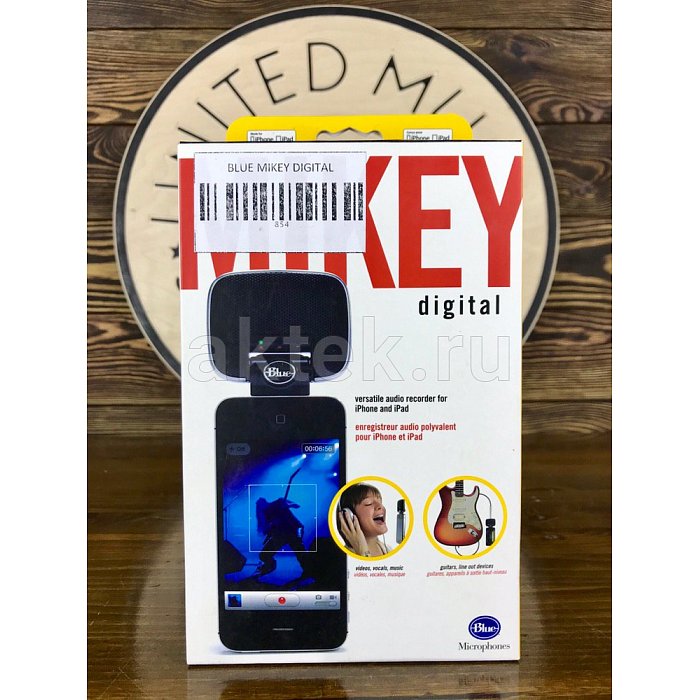 Студийный микрофон Blue Microphones Mikey Digital 6