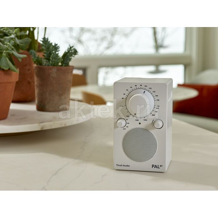 Tivoli PAL BT White портативный Bluetooth-радиоприёмник с аккумулятором 5