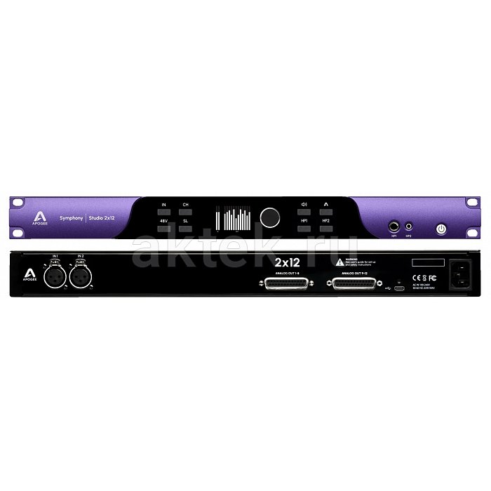Apogee Symphony Studio 2X12 USB-C аудиоинтерфейс 14-канальный с DSP