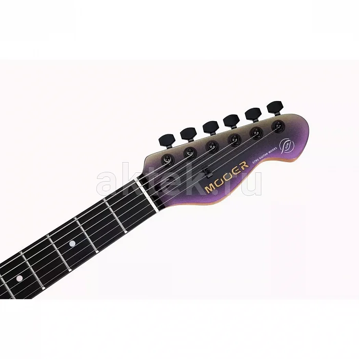 Mooer MSC18 Pro Dark Aurora электрогитара, HSS, корпус из тополя 4