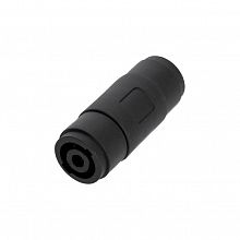 Adam Hall K4ASM4SM4 Black адаптер Speakon-F–Speakon-F