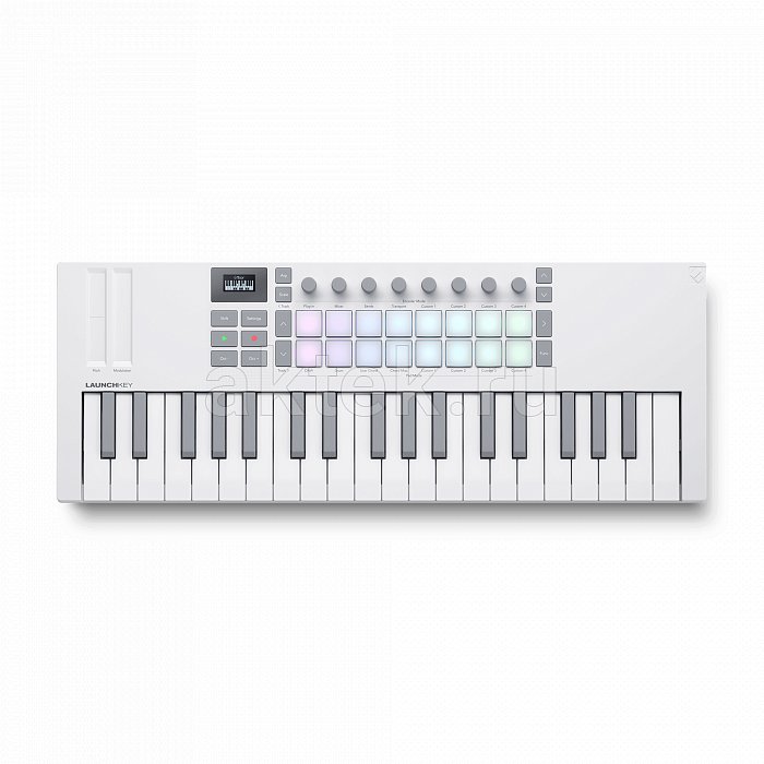MIDI клавиатура NOVATION Launchkey Mini 37 MK4 White
