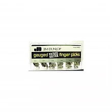 Dunlop 3020 Nickel Silver Fingerpick Display набор медиаторов-когтей, 120 шт