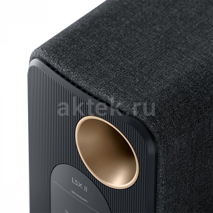 KEF LSX II Carbon Black полочная акустика, Wi-Fi, черный 5