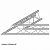 Dura Truss DT 23 C19-L45 угловая секция фермы, 45°