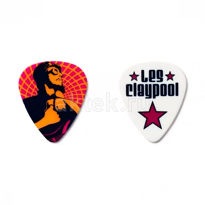 Dunlop LCPPT02H Les Claypool Pick Tin набор медиаторов, жесткие 3