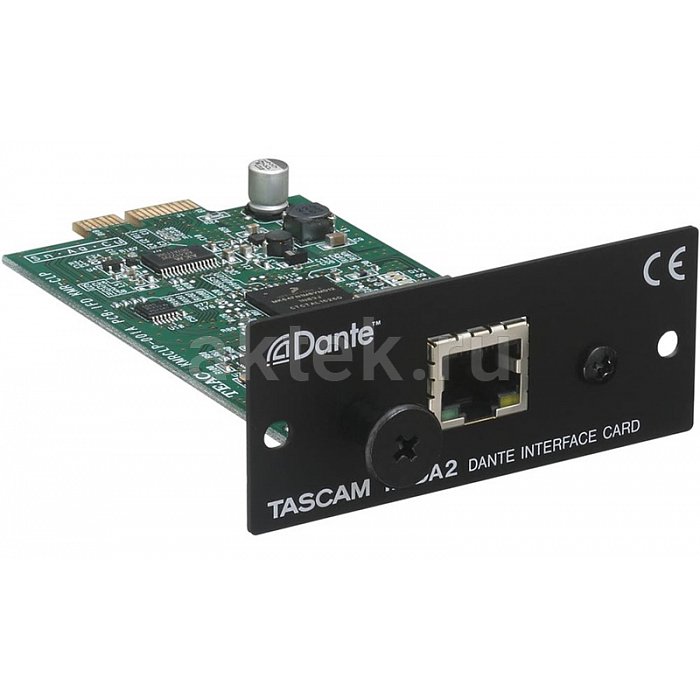 Tascam IF-DA2 опциональная карта DANTE I/O 2 канала