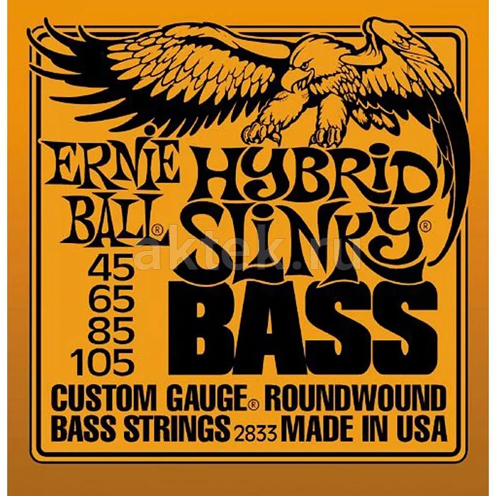 Ernie Ball 2833 струны для бас-гитары, 45-105
