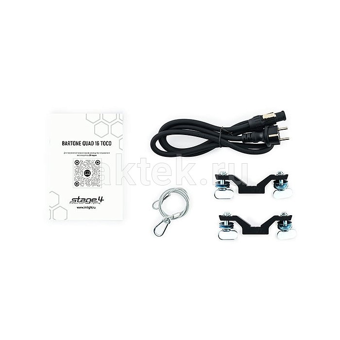 STAGE4 BARTONE QUAD 16 TOCO линейный прожектор, 16×20 Вт 7