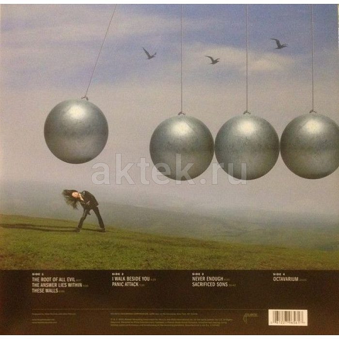 Виниловая пластинка DREAM THEATER - OCTAVARIUM 180 GRAM BLACK VINYL 12" 2