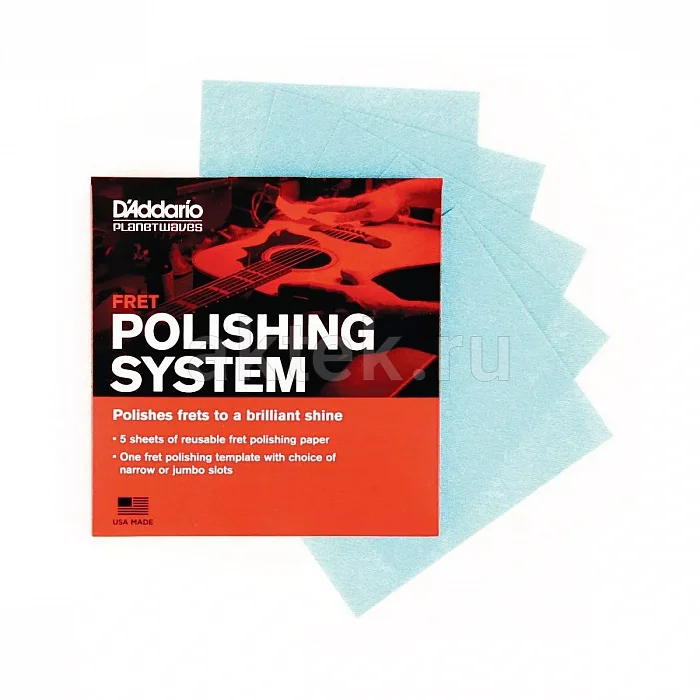 D’Addario PW-FRP бумага для полировки ладов