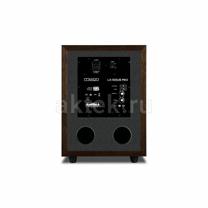 Mission LX-10 SUB MKII Walnut Pearl сабвуфер 9