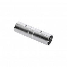 Adam Hall K4AXM3XM3 Silver адаптер XLR-M–XLR-M 3